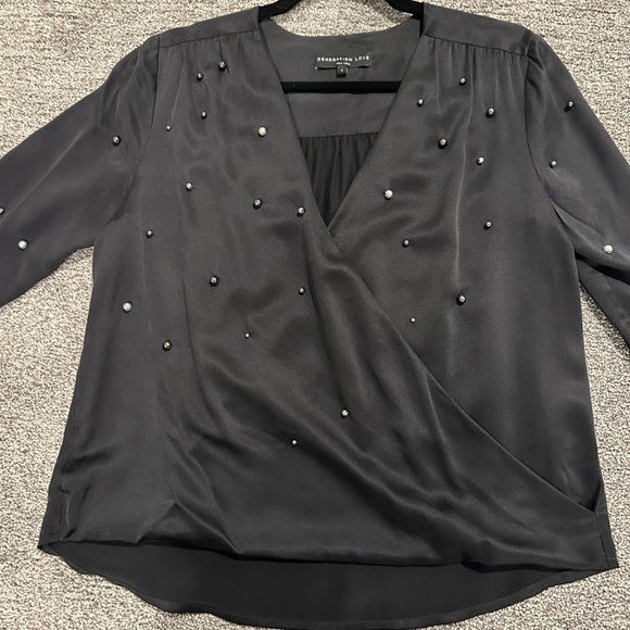 Generation Love Silk pearl blouse - Picture 2 of 13
